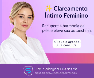 Clareamento íntimo feminino – Dra. Sabryna Werneck