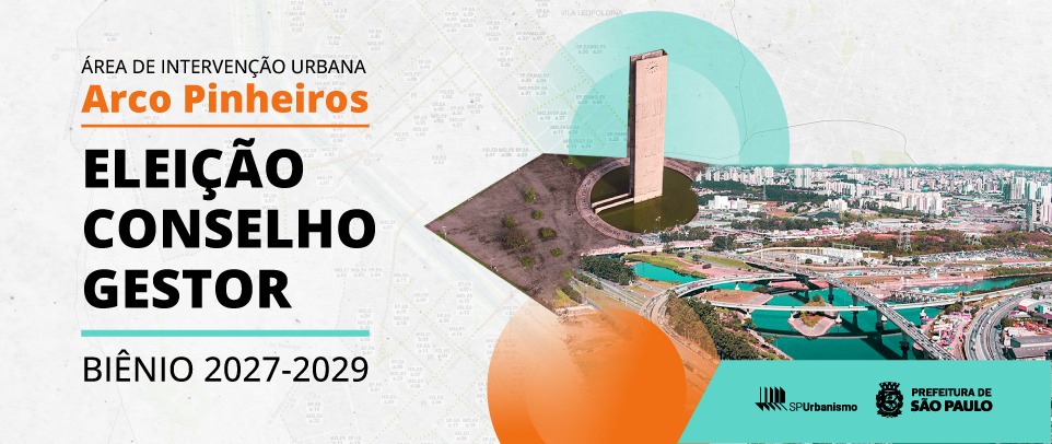 Imagem institucional do projeto Arco Pinheiros, da Prefeitura de São Paulo