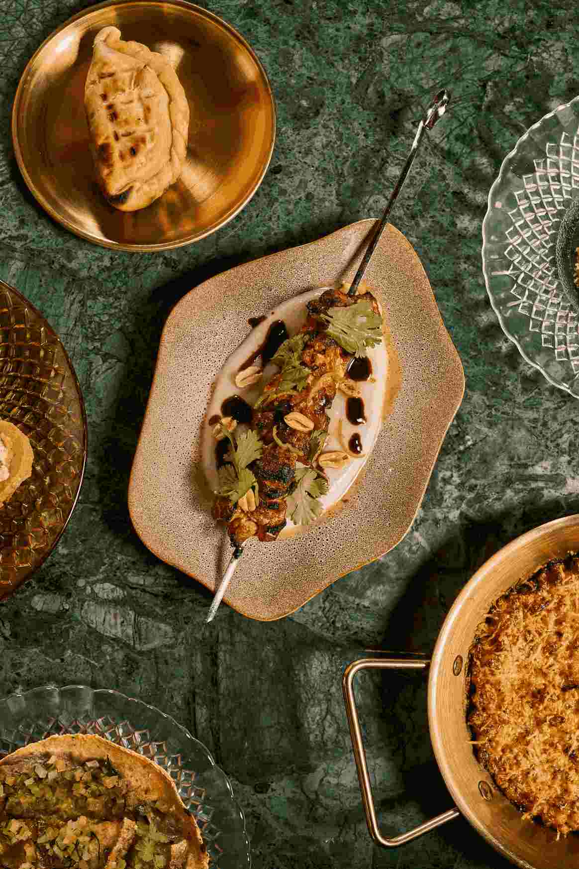 Anticucho de frango da Madre em Pinheiros
