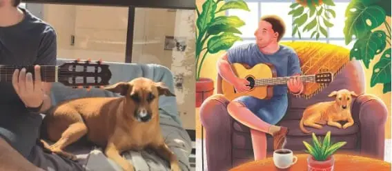Pixinguinha e sua releitura artística para o projeto Artistas do Brasil Pets