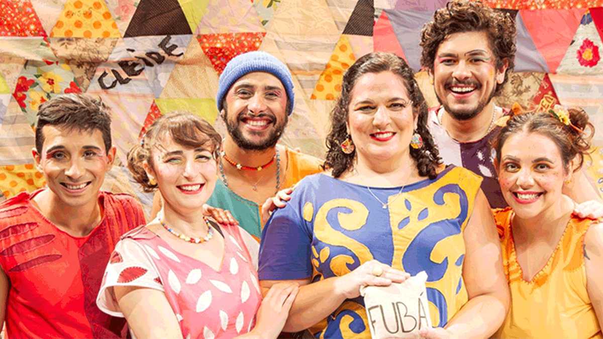 Espetáculo FUBÁ no Sesc Pinheiros