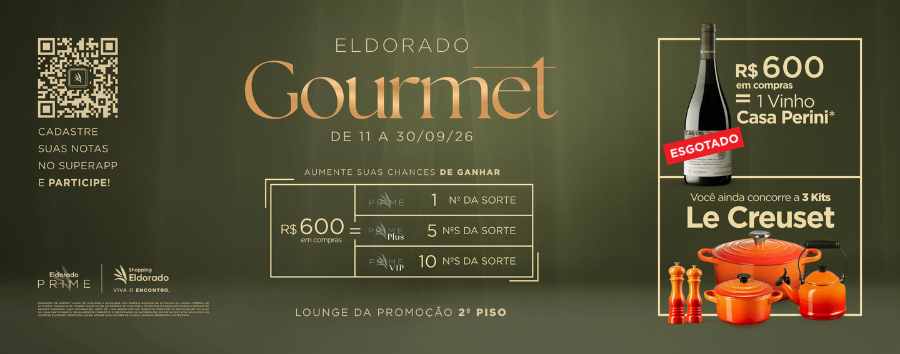 Eldorado Gourmet Week com menu do Pecorino