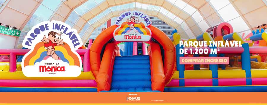 Parque Inflável da Turma da Mônica