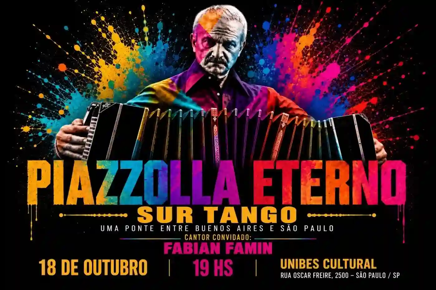 Piazzolla Eterno na Unibes Cultural