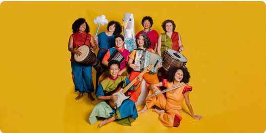 Espetáculo musical infantil Revoada Cantante